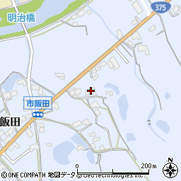 広島県東広島市黒瀬町市飯田1321周辺の地図