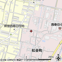 香川県高松市松並町791-1周辺の地図