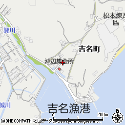 広島県竹原市吉名町521周辺の地図