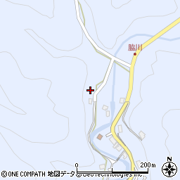 奈良県吉野郡黒滝村脇川77周辺の地図