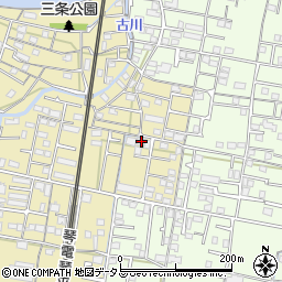 香川県高松市三条町364周辺の地図