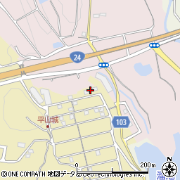 和歌山県橋本市高野口町応其443-58周辺の地図