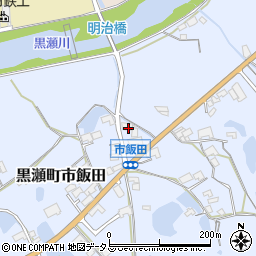 広島県東広島市黒瀬町市飯田1172周辺の地図