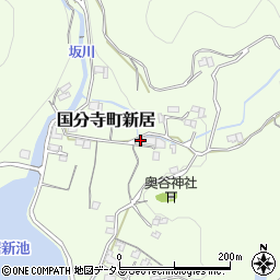 香川県高松市国分寺町新居2884周辺の地図