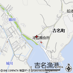 広島県竹原市吉名町515-2周辺の地図