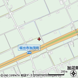 香川県坂出市加茂町甲444周辺の地図