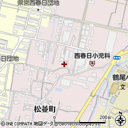 香川県高松市松並町607周辺の地図