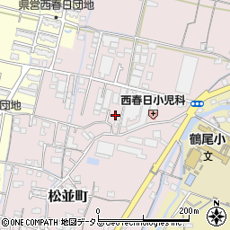 香川県高松市松並町610-4周辺の地図