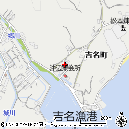 広島県竹原市吉名町524周辺の地図