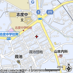 香川県さぬき市志度2214-54周辺の地図