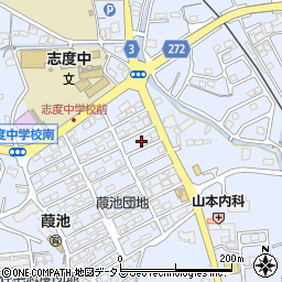 香川県さぬき市志度2214-47周辺の地図