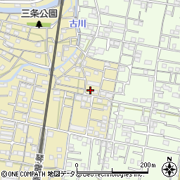 香川県高松市三条町385-6周辺の地図