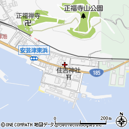 広島県東広島市安芸津町三津4069周辺の地図