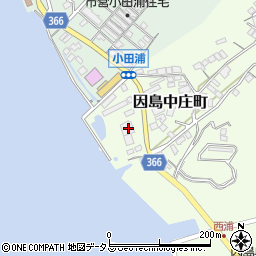 広島県尾道市因島中庄町2111周辺の地図