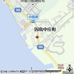 広島県尾道市因島中庄町2108-5周辺の地図