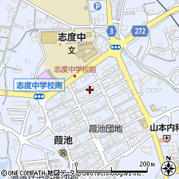 香川県さぬき市志度2214-13周辺の地図