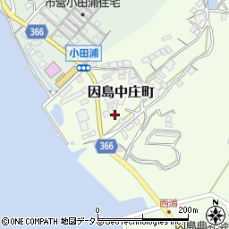 広島県尾道市因島中庄町2133周辺の地図