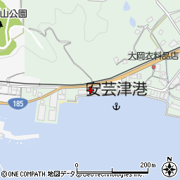 広島県東広島市安芸津町木谷5682-12周辺の地図