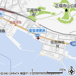 広島県東広島市安芸津町三津4071-16周辺の地図