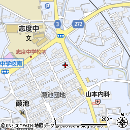 香川県さぬき市志度2214-46周辺の地図