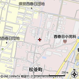 香川県高松市松並町602-11周辺の地図