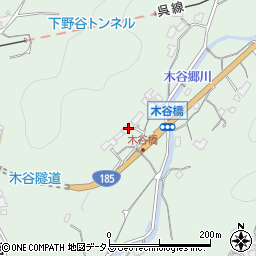 広島県東広島市安芸津町木谷3462周辺の地図