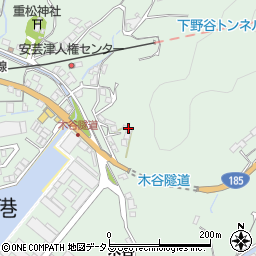 広島県東広島市安芸津町木谷3281周辺の地図
