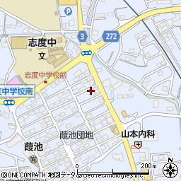 香川県さぬき市志度2214-51周辺の地図