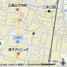 香川県高松市三条町327周辺の地図