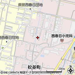 香川県高松市松並町602-10周辺の地図