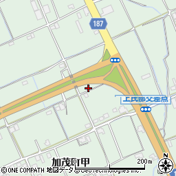 香川県坂出市加茂町甲622周辺の地図