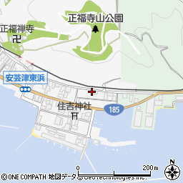 広島県東広島市安芸津町三津5778周辺の地図