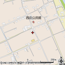 香川県坂出市西庄町周辺の地図