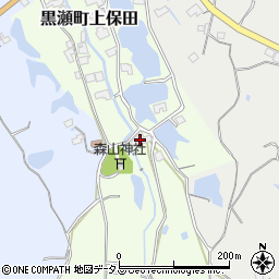 広島県東広島市黒瀬町上保田307周辺の地図