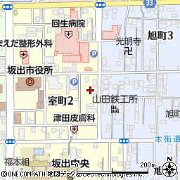 香川県坂出市室町2丁目7周辺の地図