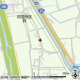香川県さぬき市鴨部1316周辺の地図