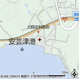 広島県東広島市安芸津町木谷108周辺の地図