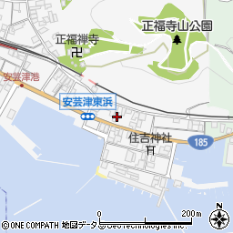 広島県東広島市安芸津町三津4060周辺の地図