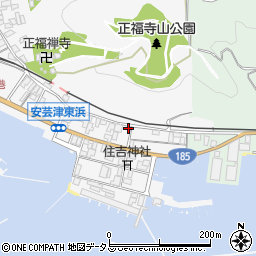広島県東広島市安芸津町三津4065-1周辺の地図