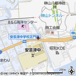 東広島警察署安芸津交番周辺の地図