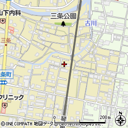 香川県高松市三条町401周辺の地図