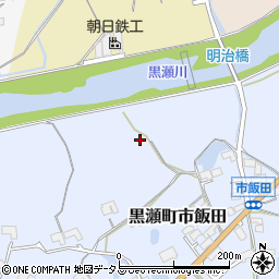 広島県東広島市黒瀬町市飯田802周辺の地図