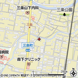 香川県高松市三条町318周辺の地図