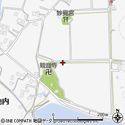 兵庫県洲本市池内周辺の地図