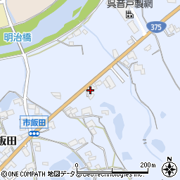広島県東広島市黒瀬町市飯田1278周辺の地図