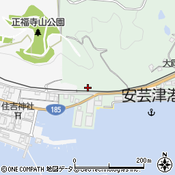広島県東広島市安芸津町木谷4周辺の地図