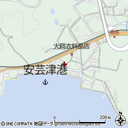 広島県東広島市安芸津町木谷105周辺の地図