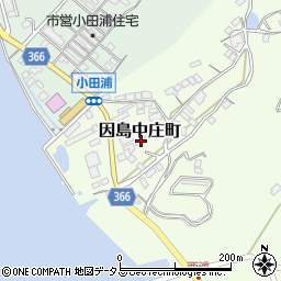 広島県尾道市因島中庄町2131周辺の地図