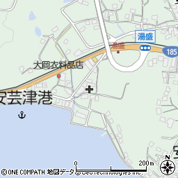 広島県東広島市安芸津町木谷122周辺の地図