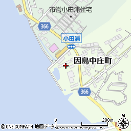 広島県尾道市因島中庄町2116周辺の地図